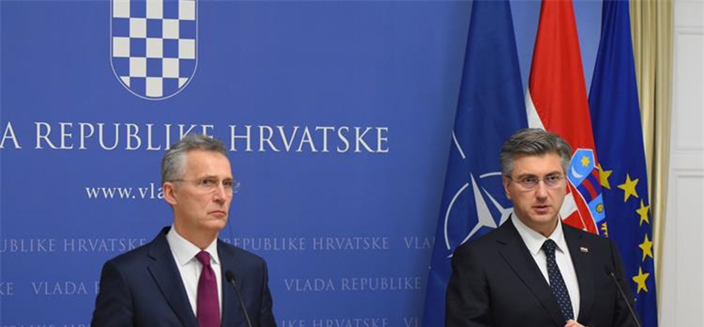 Plenković s glavnim tajnikom NATO-a: Hrvatska je vrijedan partner koji pridonosi globalnoj sigurnosti